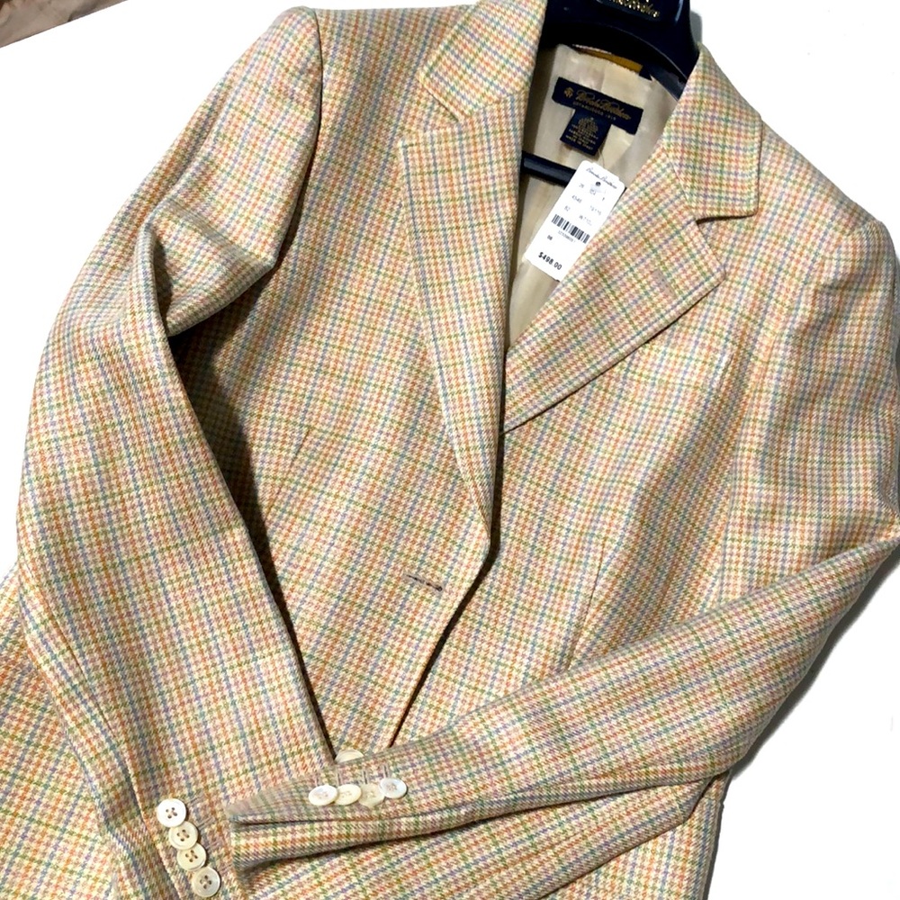Brooks Brothers Silk Blend Blazer